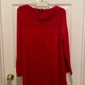 Red women’s tunic